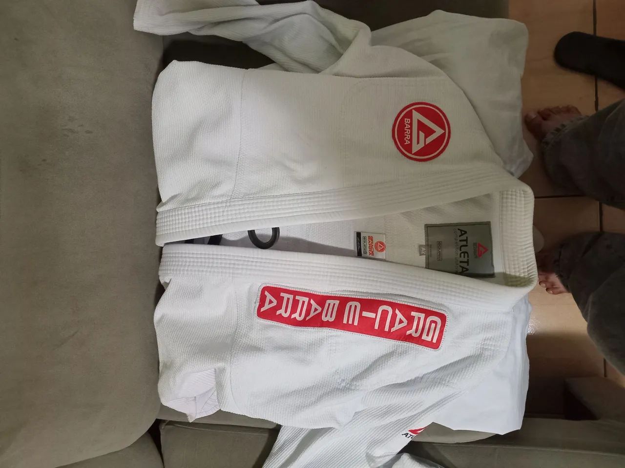 Kimono Alteta grace Barra pra campeonato tamho A-2 - Foto 4