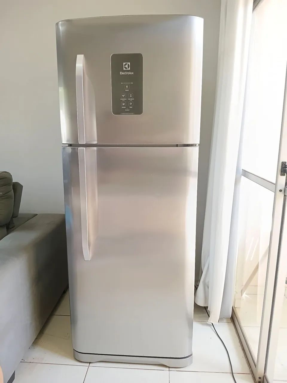 Geladeira Inox Electrolux 433 Litros