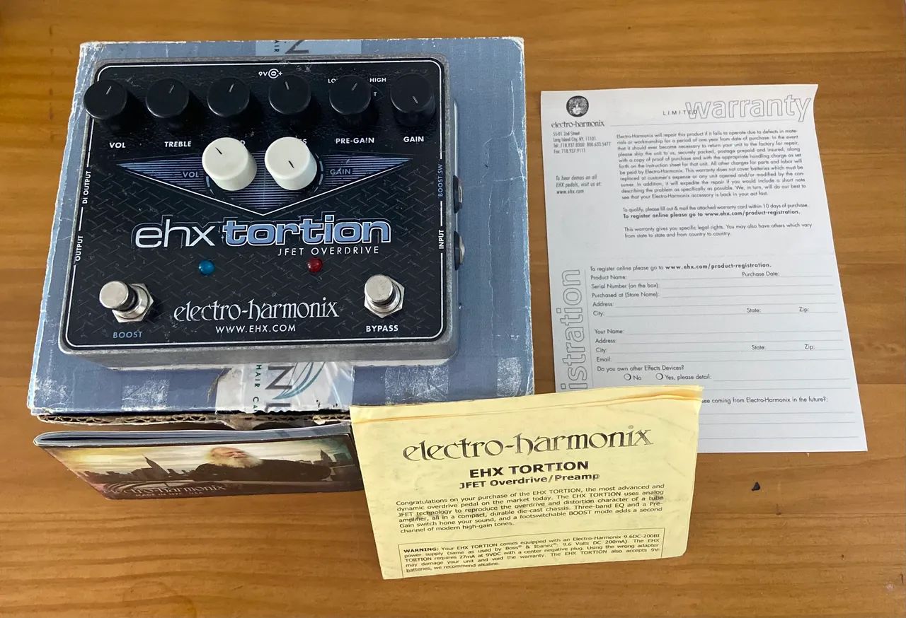 Pedal Eletro Harmonix Tortion