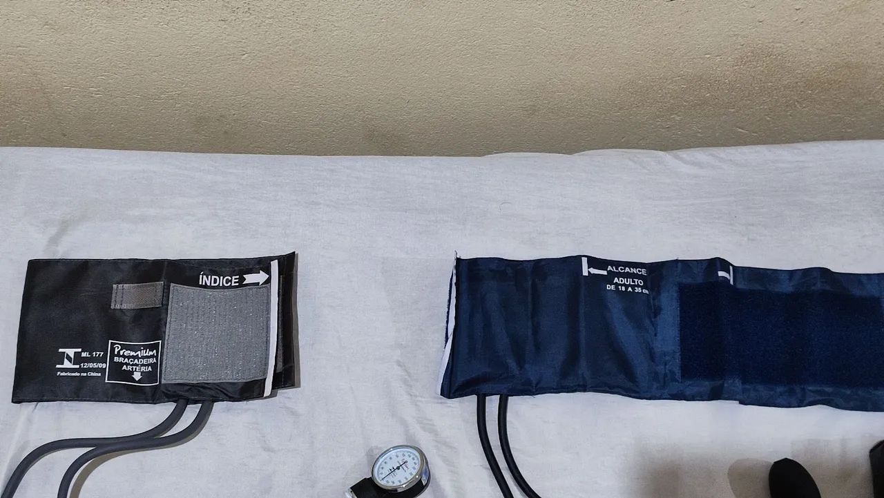 Kit 2 Esfigmomanômetro (Premium) + Estetoscópio (P.a. Med) - Foto 2
