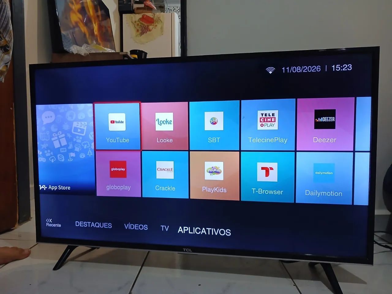? TV SMART TCL 40 POLEGADAS?