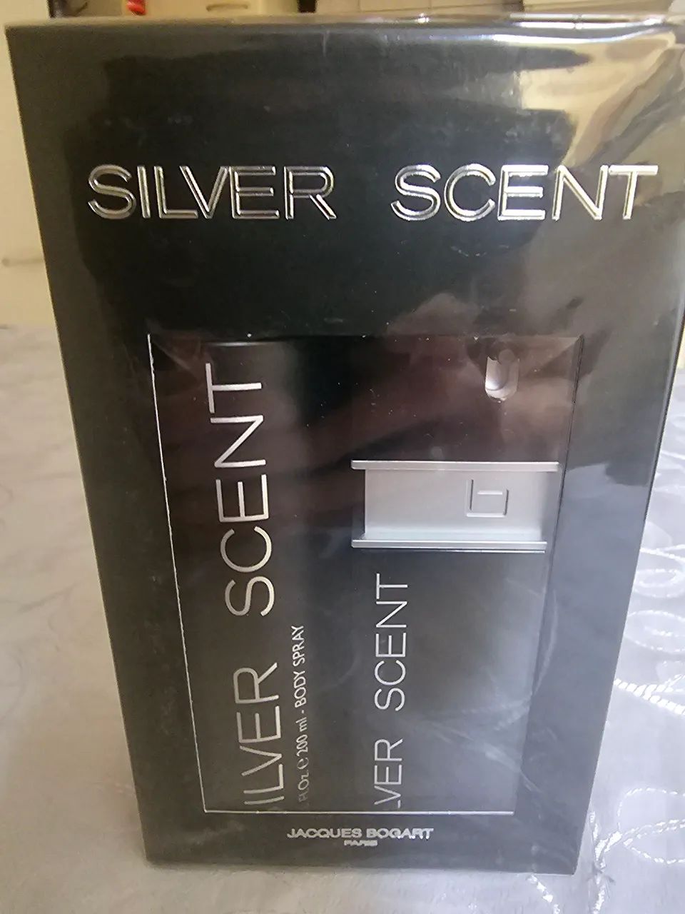 Perfume Jacques Bougart Kit Silver Scent 100ml + Body Spray 200ml