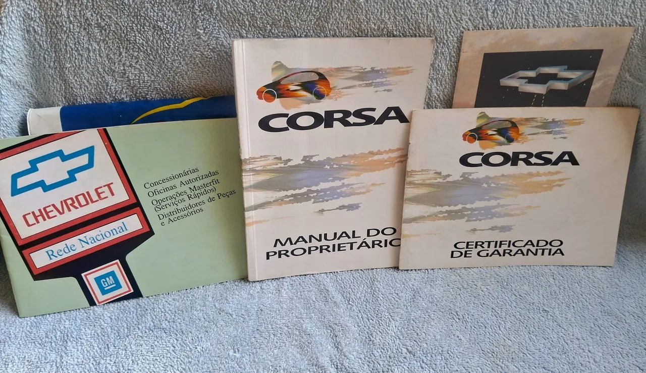 Manual do proprietário Corsa 
