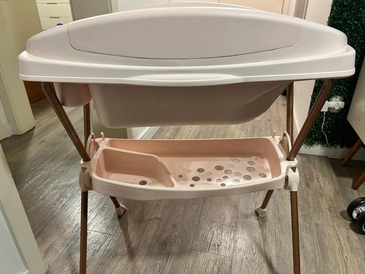 Banheira Plástica Para Bebê Classic Rose Galzerano