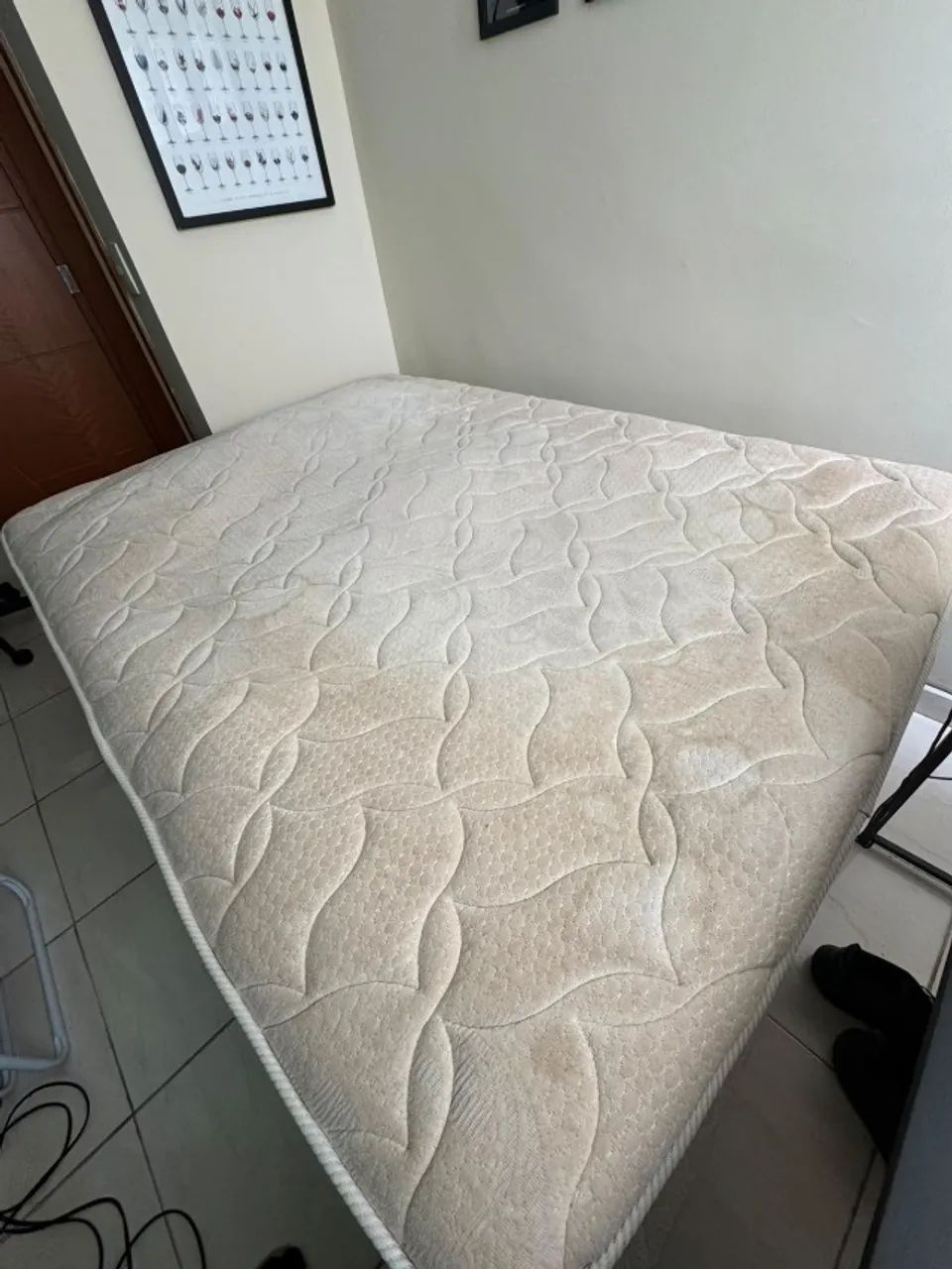 Cama Box Casal (Colchão + Base Sommier) - Foto 4