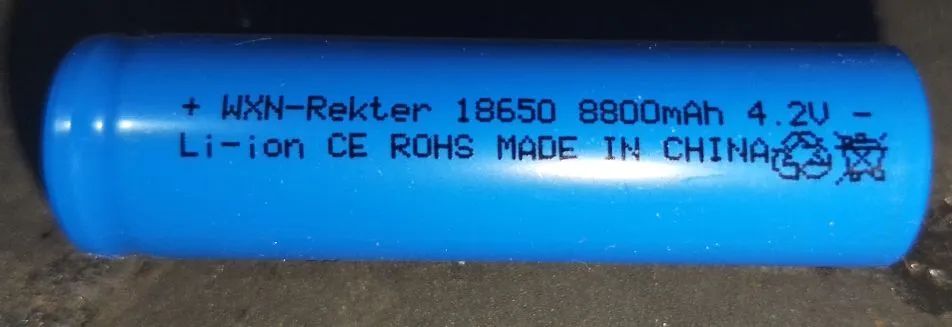 Bateria 18650 3.7v 3400ah