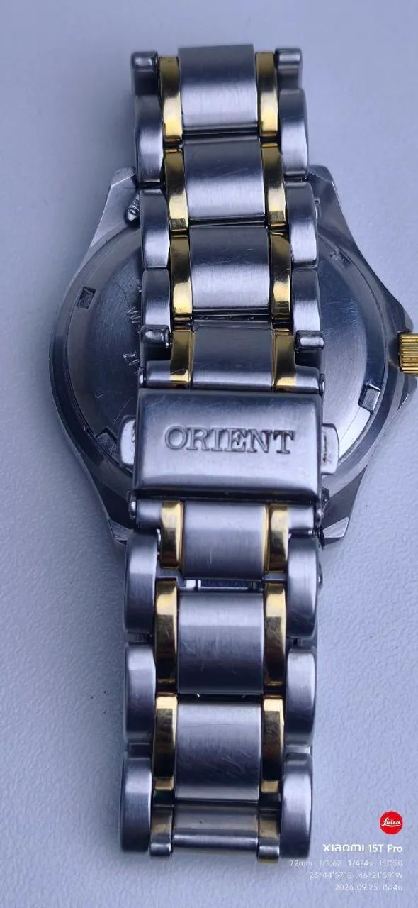 Relógio Orient quartz com calendário  - Foto 5