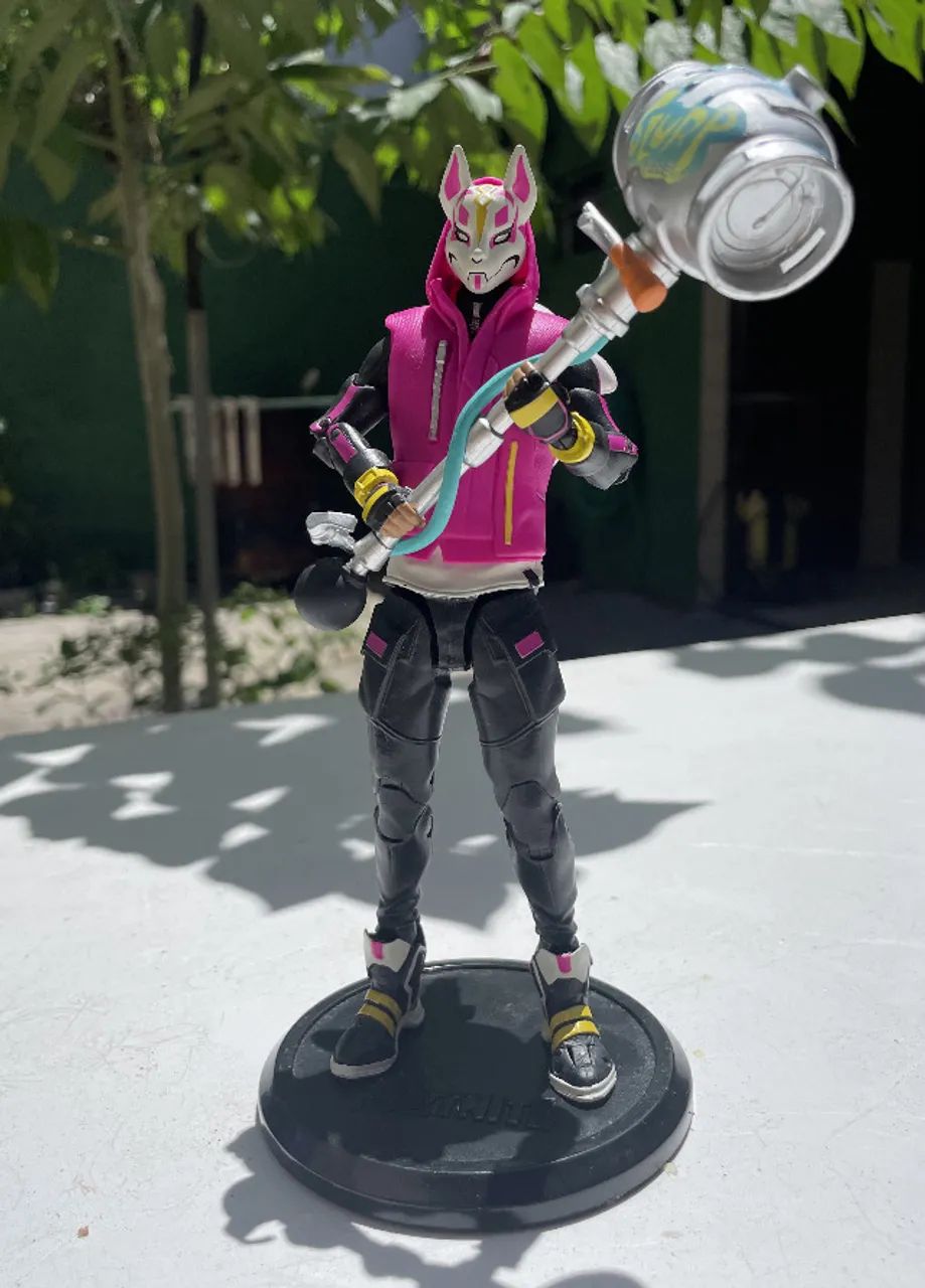*ORIGINAIS* Combo Action-figures/bonecos Fortnite 18cm (Omega + Drift) - Foto 4