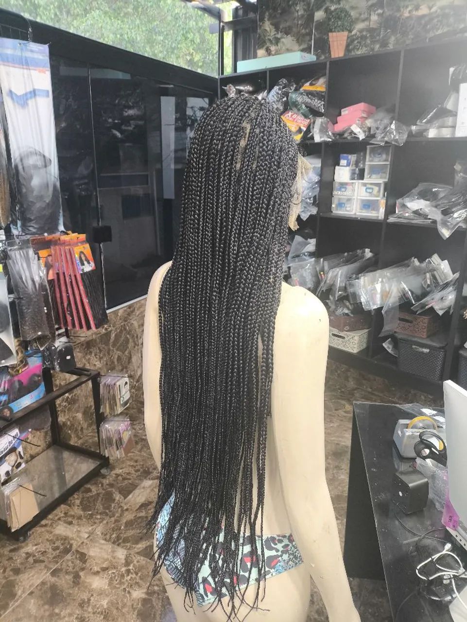 Lace box braids a pronta entrega  - Foto 5