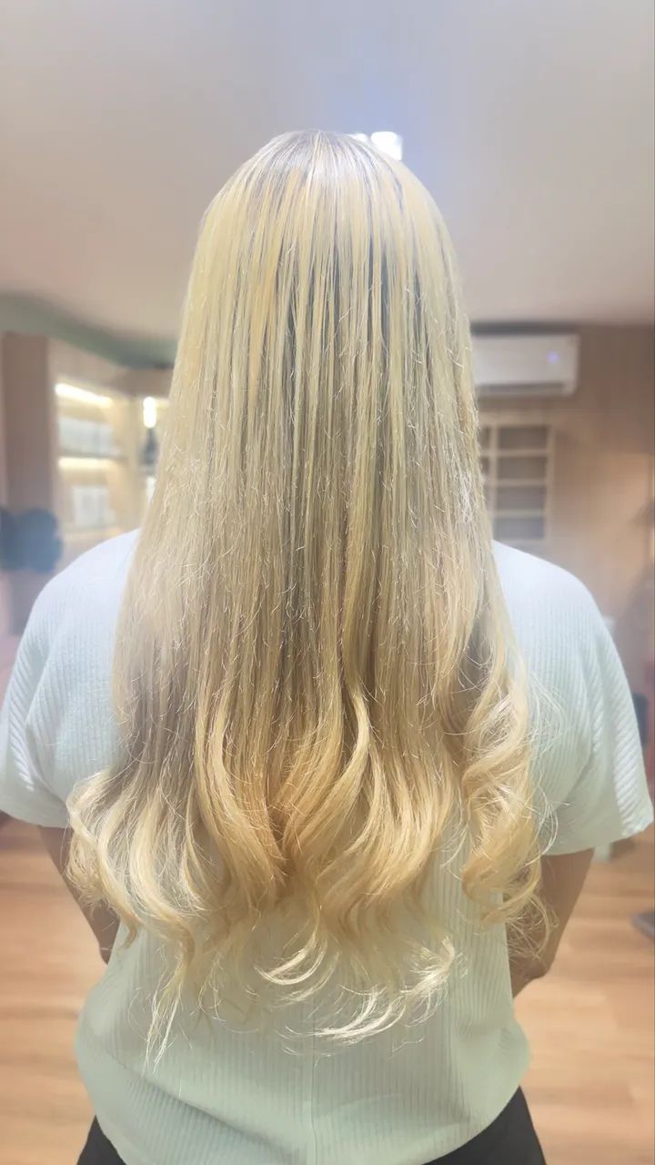 Cabelo humano brasileiro loiro - Foto 2