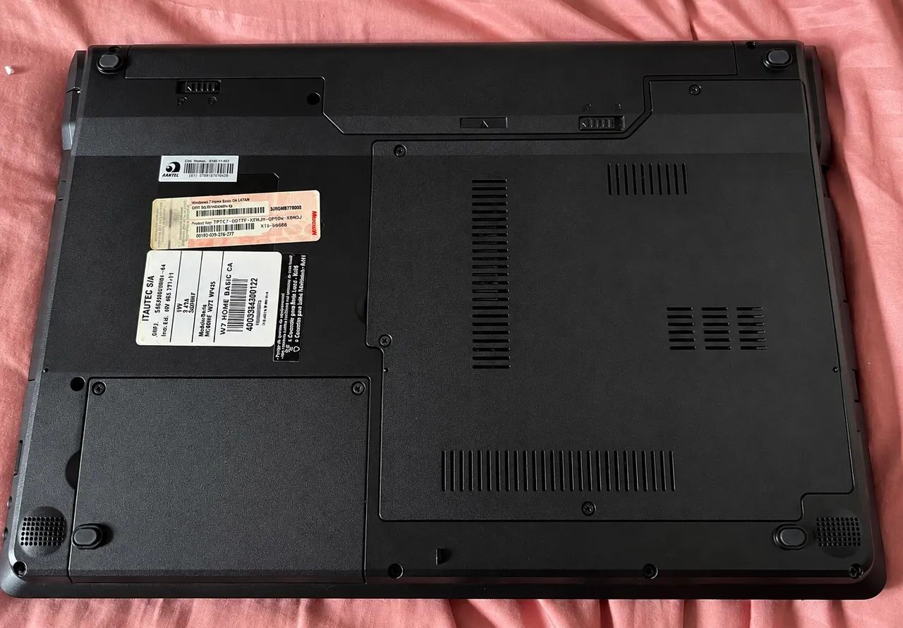 Notebook Itautec VENDO OU TROCO!!