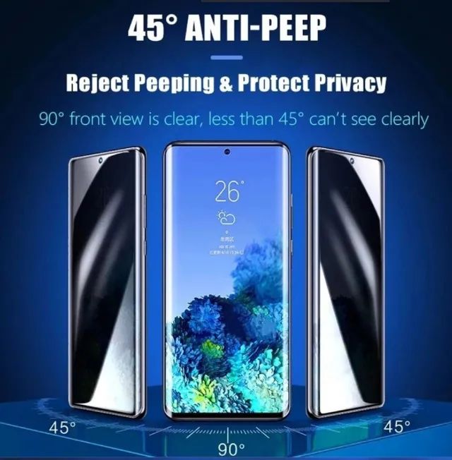 Película de Privacidade Hidrogel Pelicula para Xiaomi Redmi Note 11 e 11S - Foto 2
