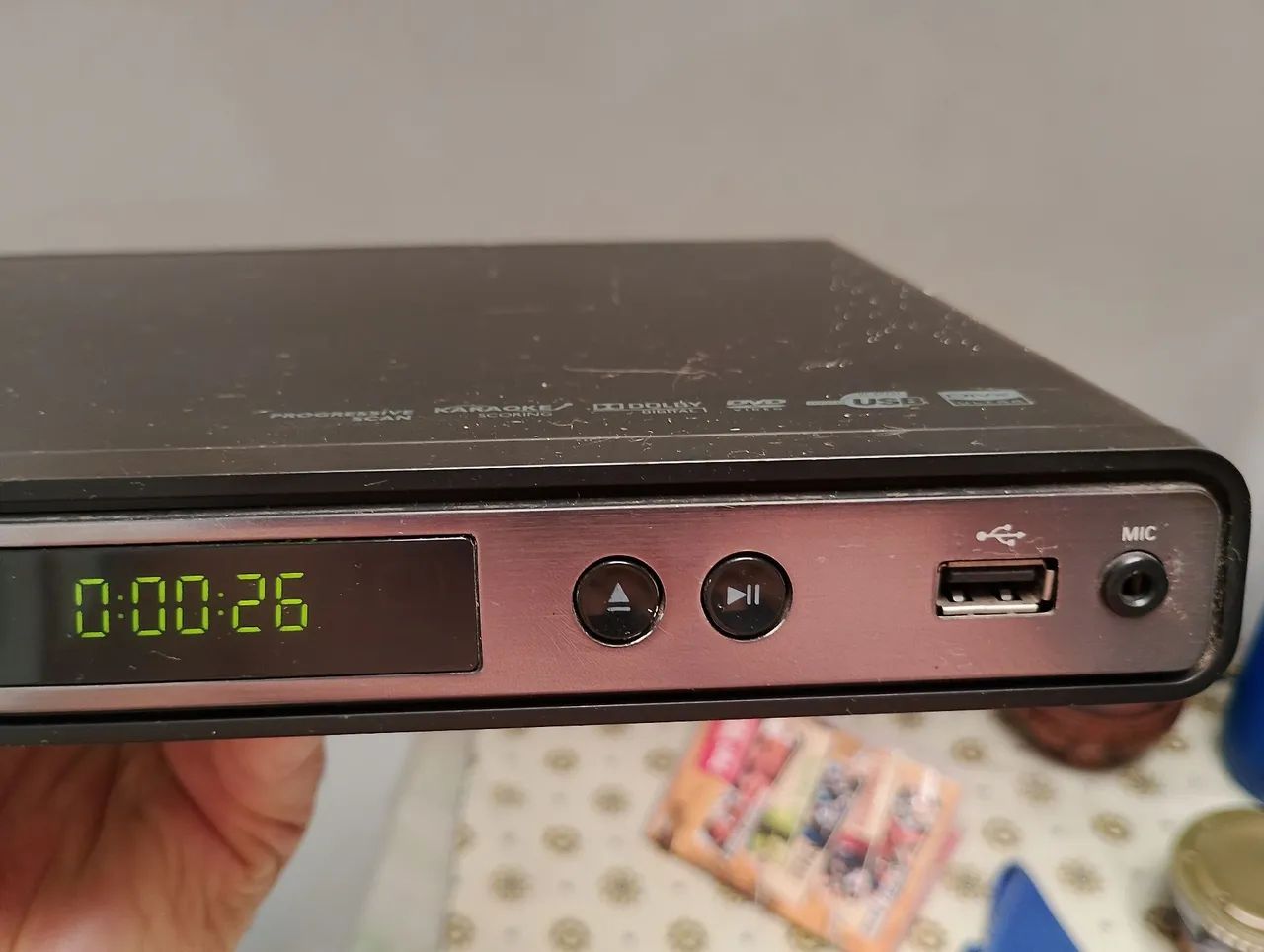 DVD Player DVP3520K Philips com entrada RCA - Foto 2