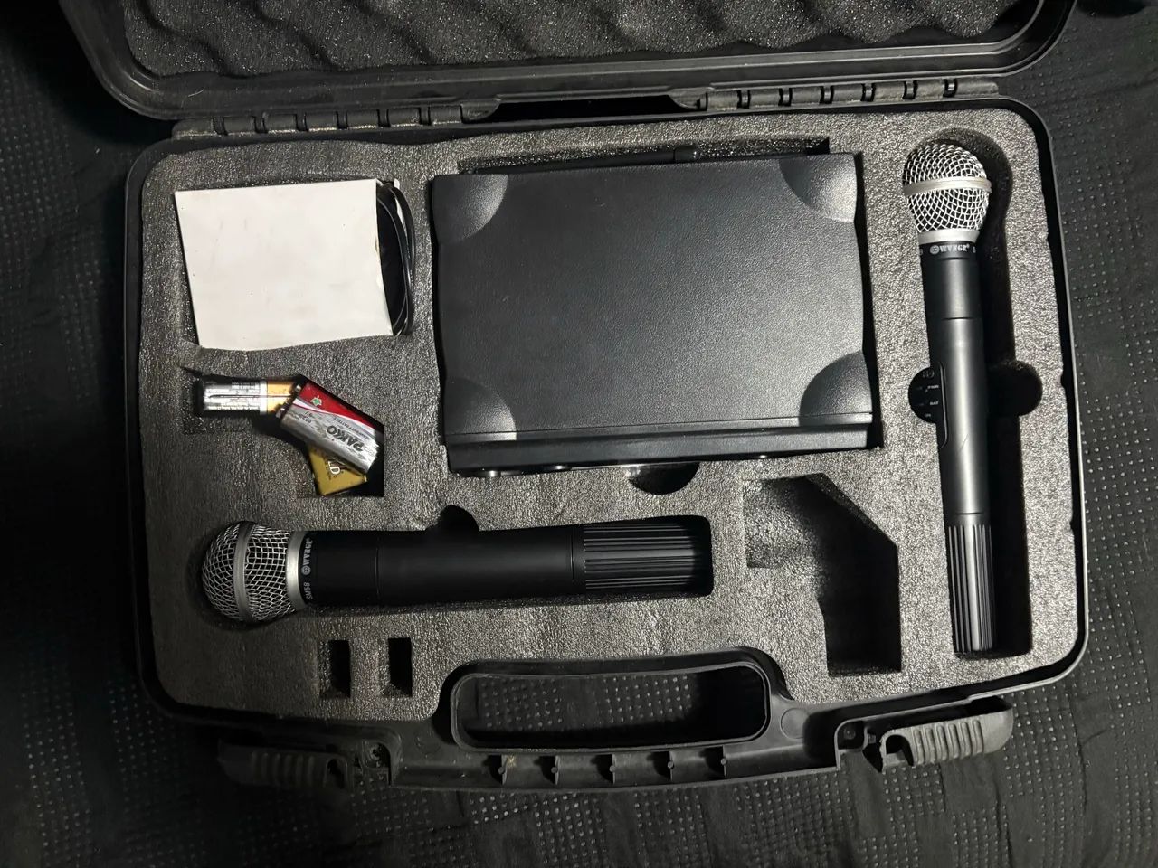Kit Microfone sem fio Wvngr