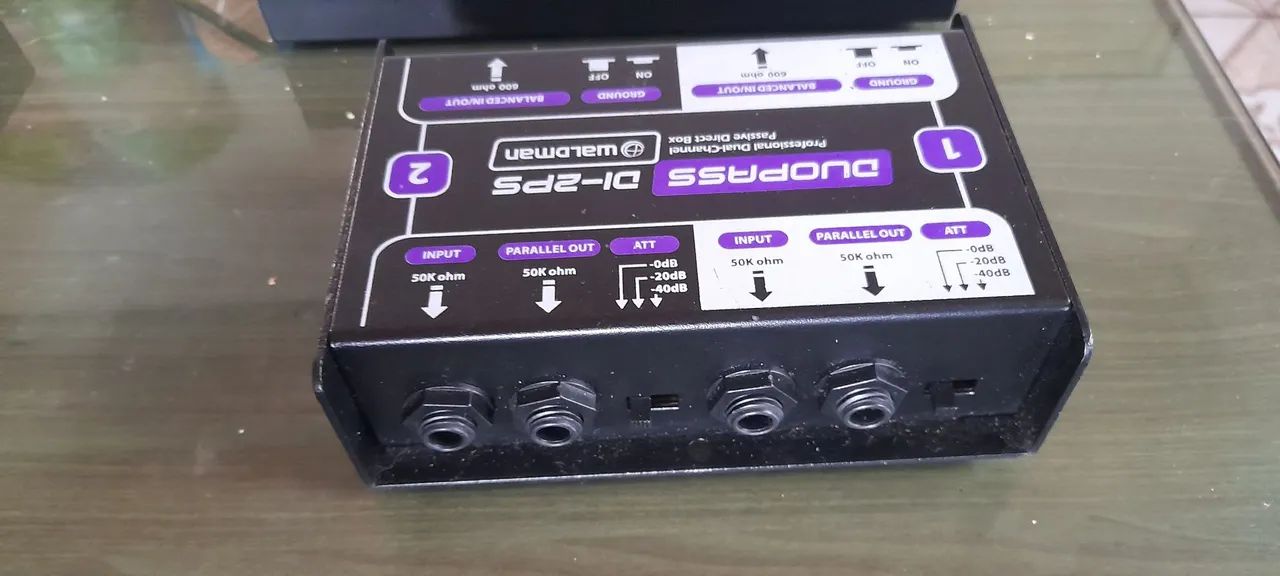 Direct Box Passivo 2 canai