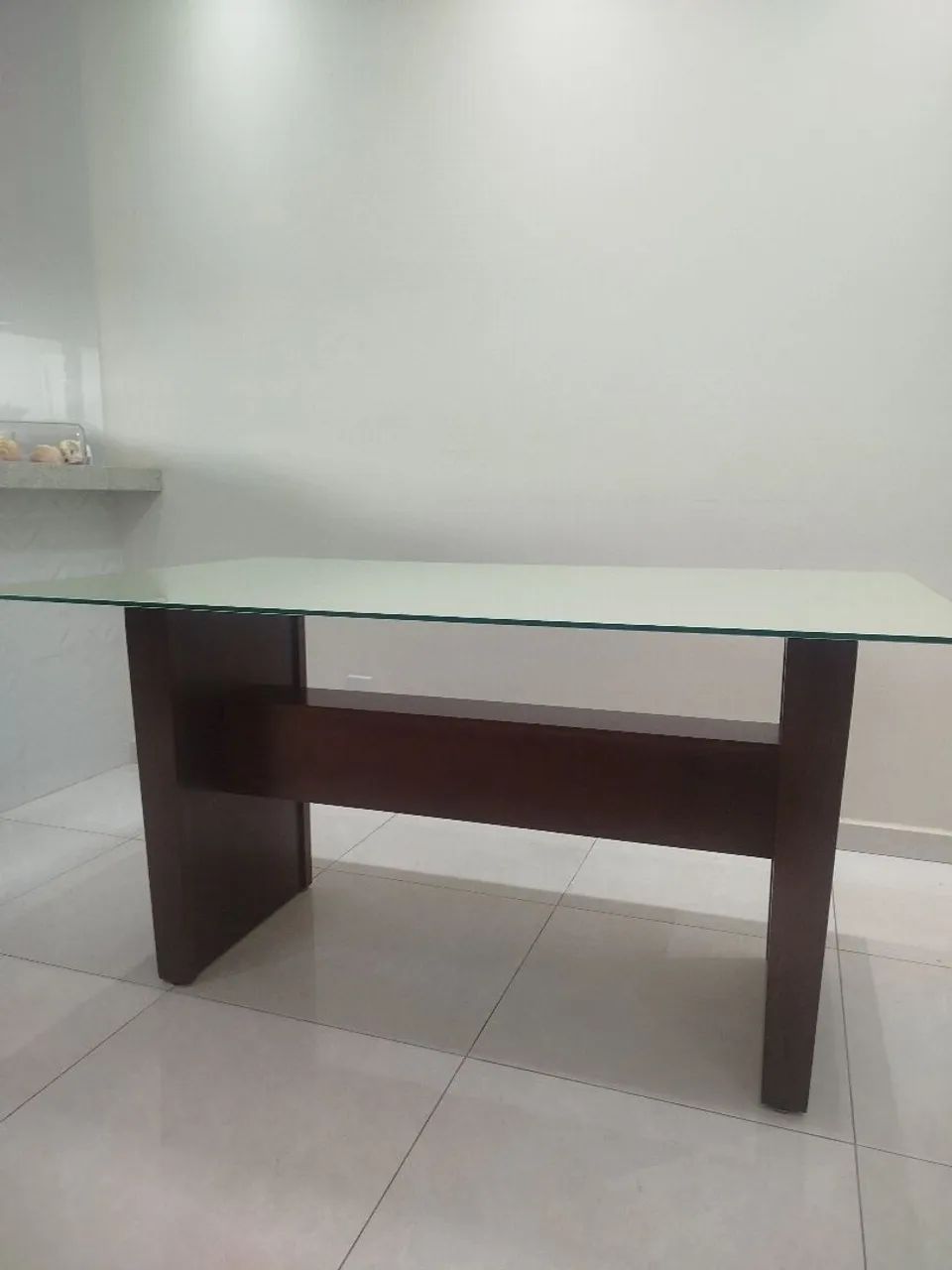 Mesa com tampo de vidro  - Foto 5