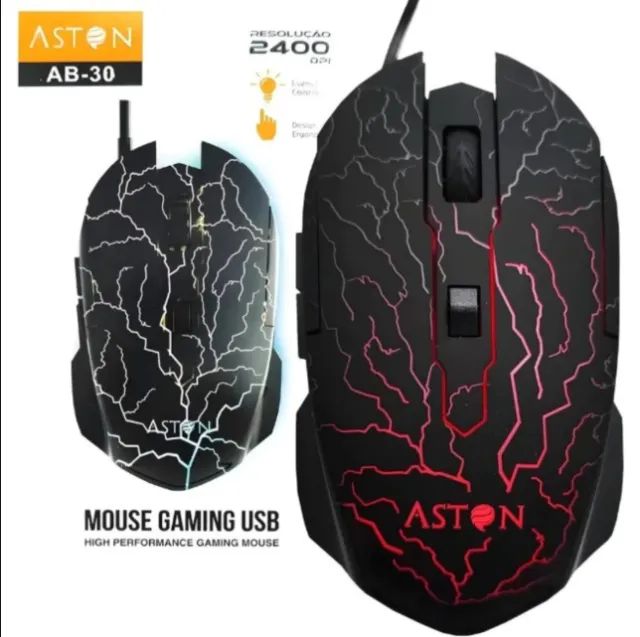Mouse gamer com fio
