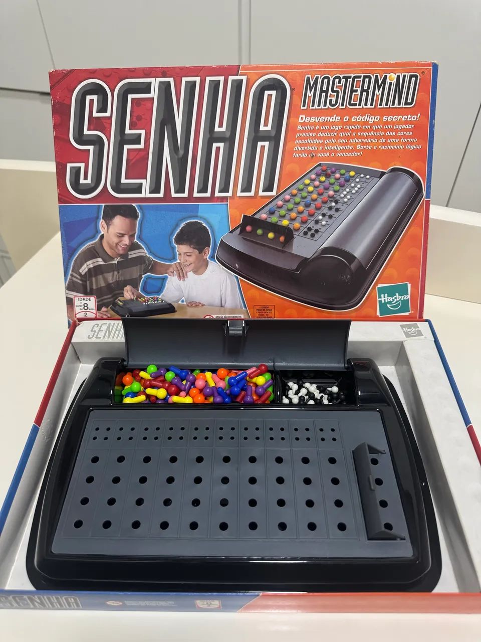 JOGO SENHA MASTERMIND COMPLETO HASBRO ORIGINAL