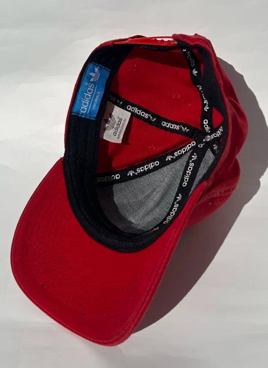 Boné de marca adidas, original cor vermelho.  - Foto 5