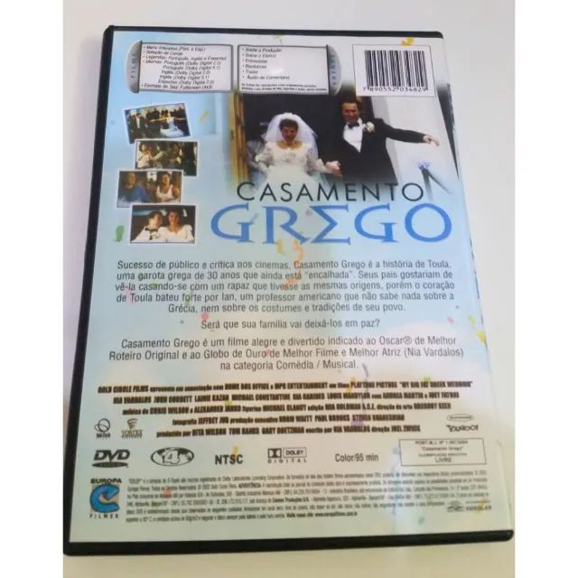 DVD Casamento Grego (Dublado / Legendado) - Foto 2