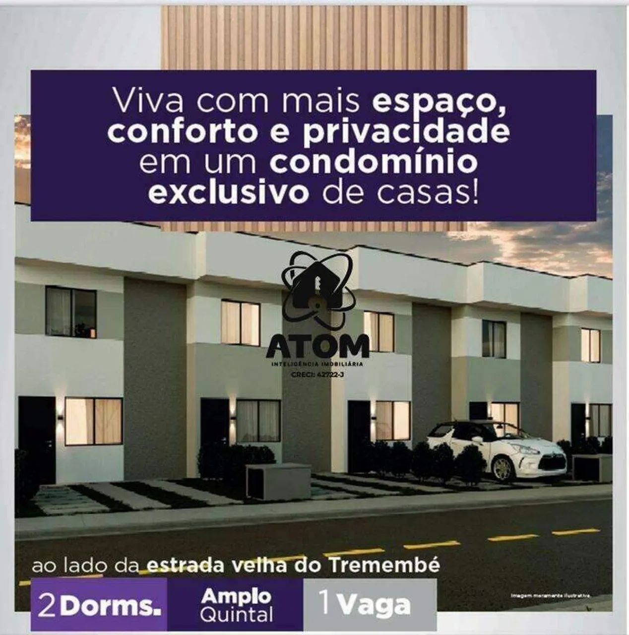 Lançamento casas em condomínio com 2 e 3 dorm