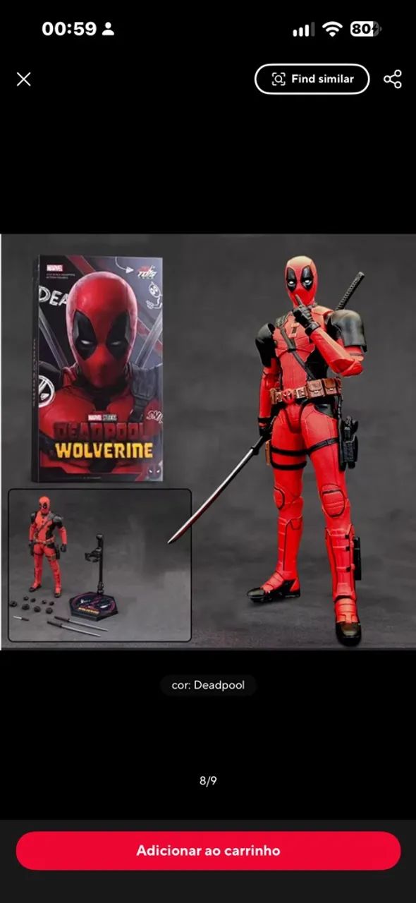 Deadpool e Wolverine ZDTOYS - Foto 2