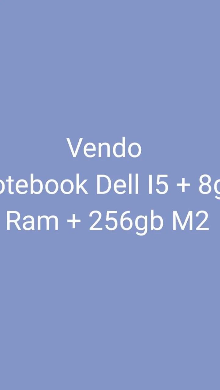 Notebook Dell