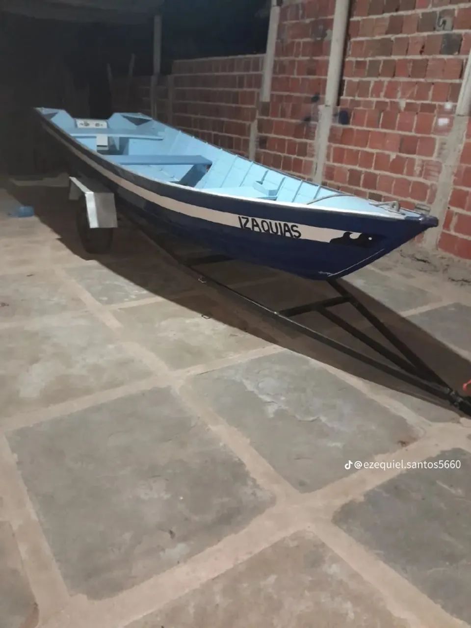 Vendo lancha ? completa moto 15 Hp novo na garantia  - Foto 3