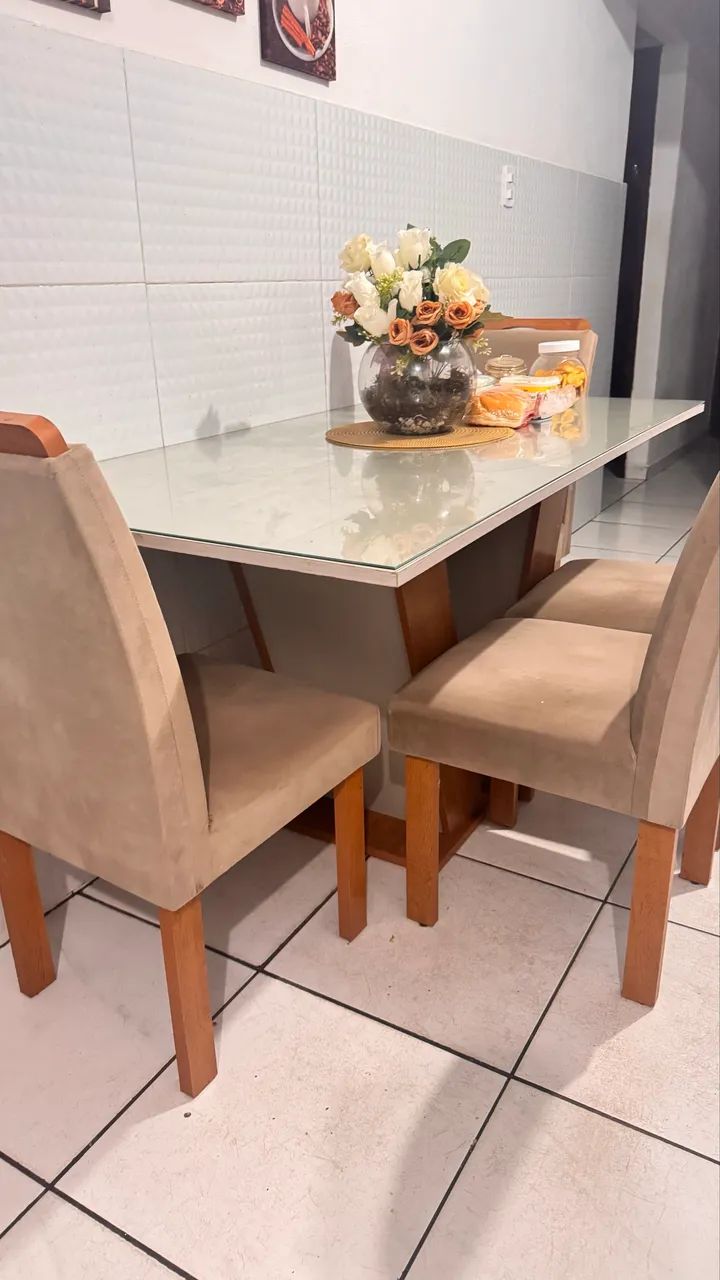 Mesa de jantar de 6 cadeiras  - Foto 2