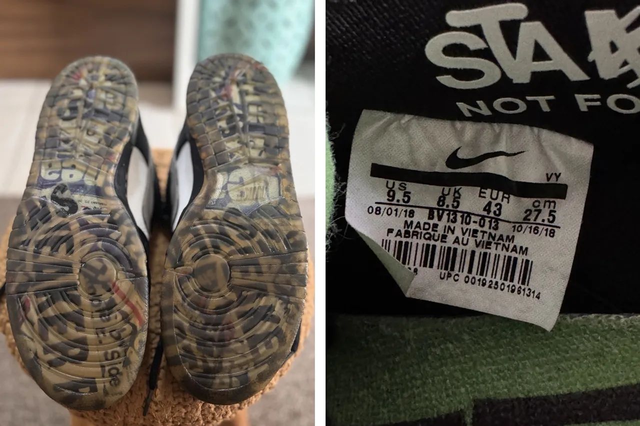 Nike SB Dunk Staple Panda Pigeon - Foto 4