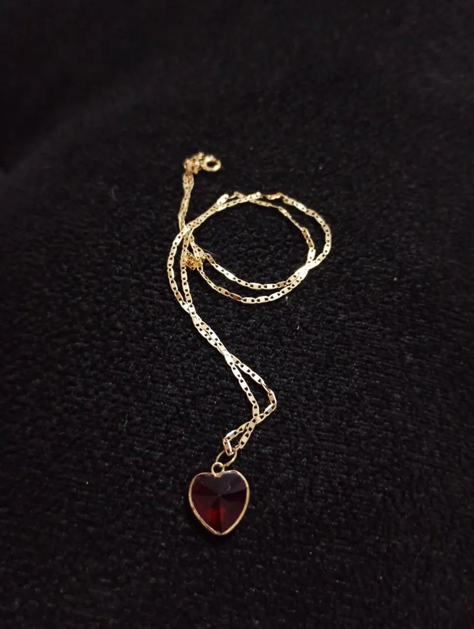 Cordão de ouro 18k com pingente 