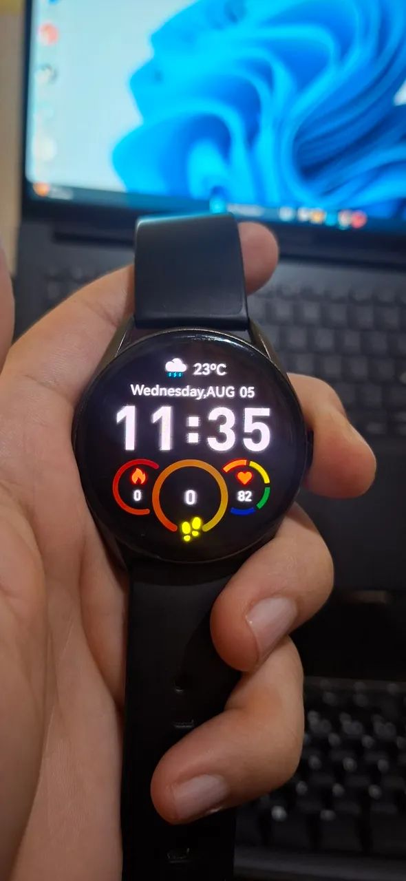 Relógio qcy whatch gts 8 usado