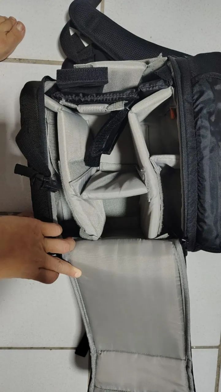 Lowepro Fastpack 250 (LP131) - Excelente Estado - Mochila Profissional Fotográfica - Foto 4