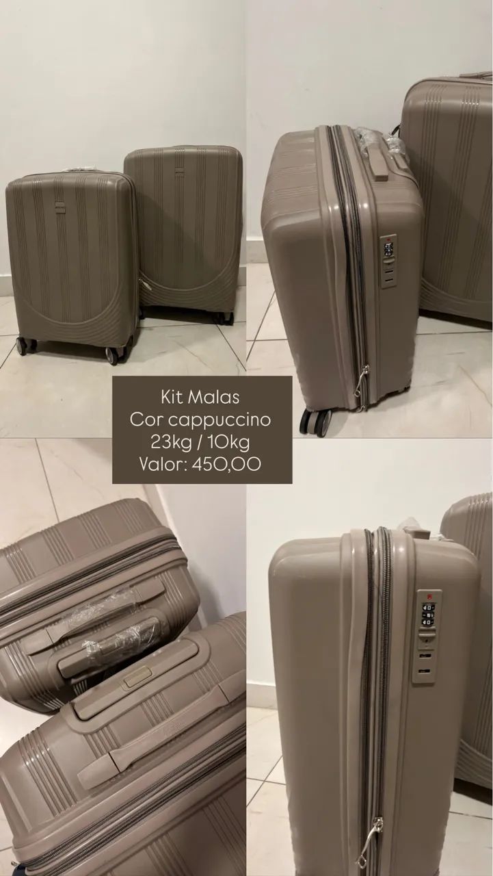 Kit malas cor Cappuccino  - Foto 5