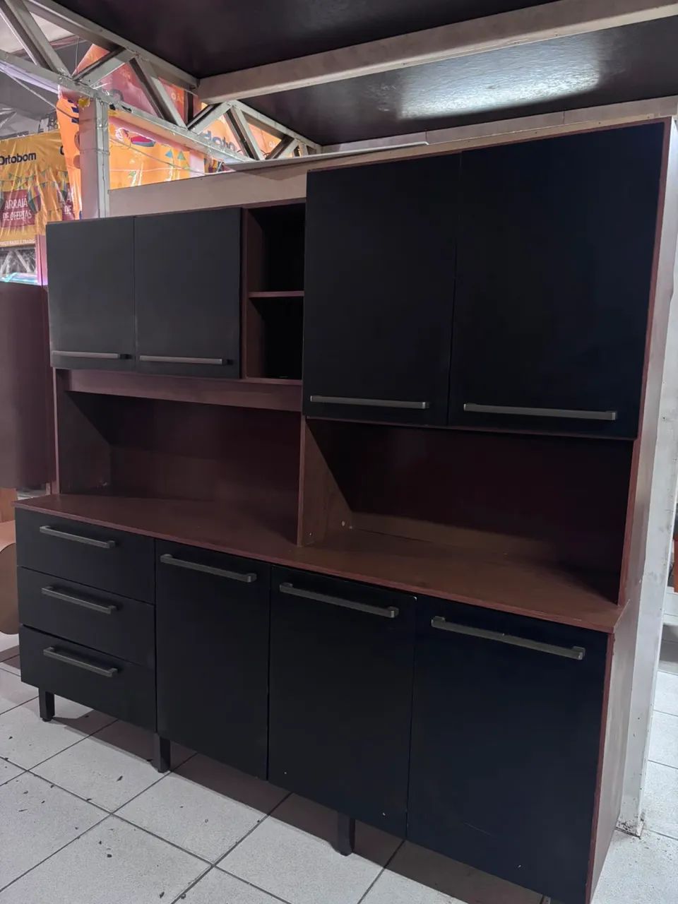 Armário de cozinha entrega grátis 