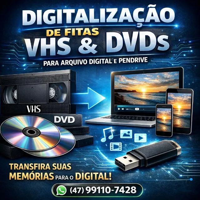 Conversão de Fitas VHS