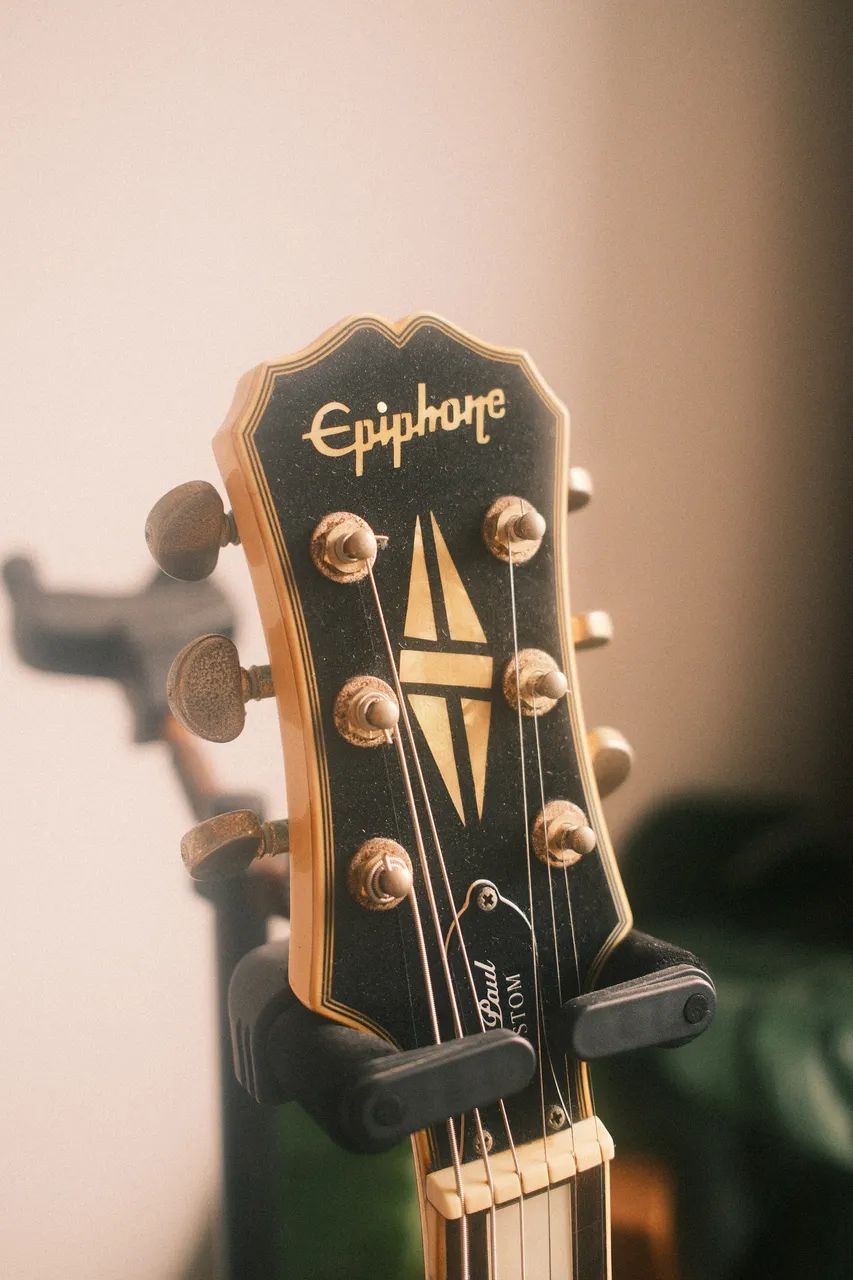 Guitarra Epiphone Custom White - Foto 4
