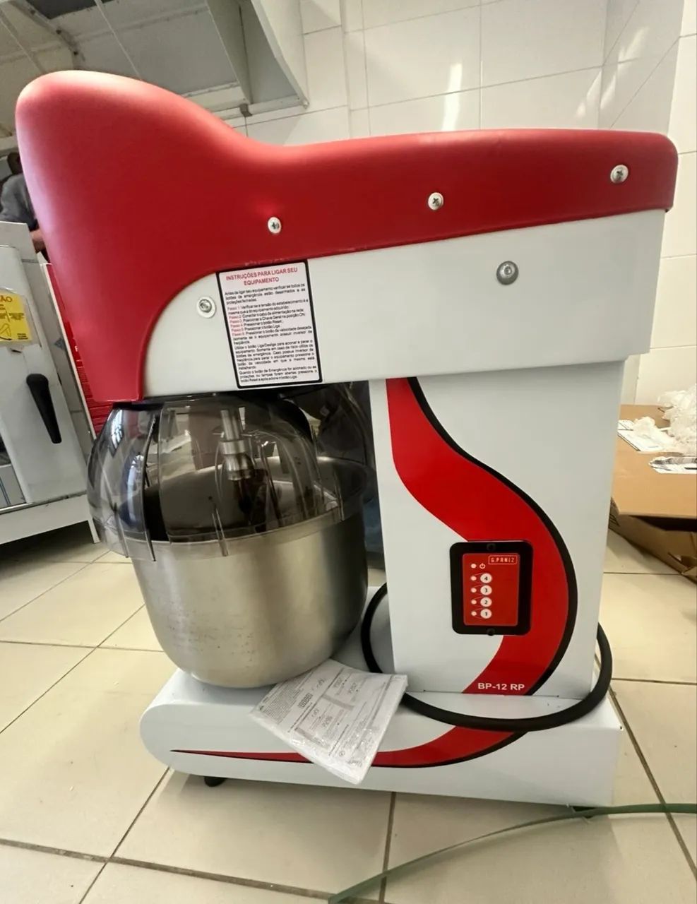 Batedeira Planetária 12 Litros BP 12 RP 220v G Paniz