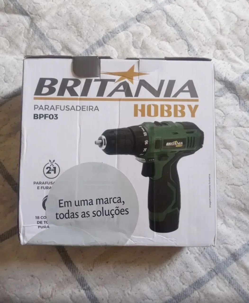 Parafusadeira Furadeira Britânia Nova - Foto 4