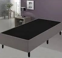 base de cama baixa solteiro 20 de altura