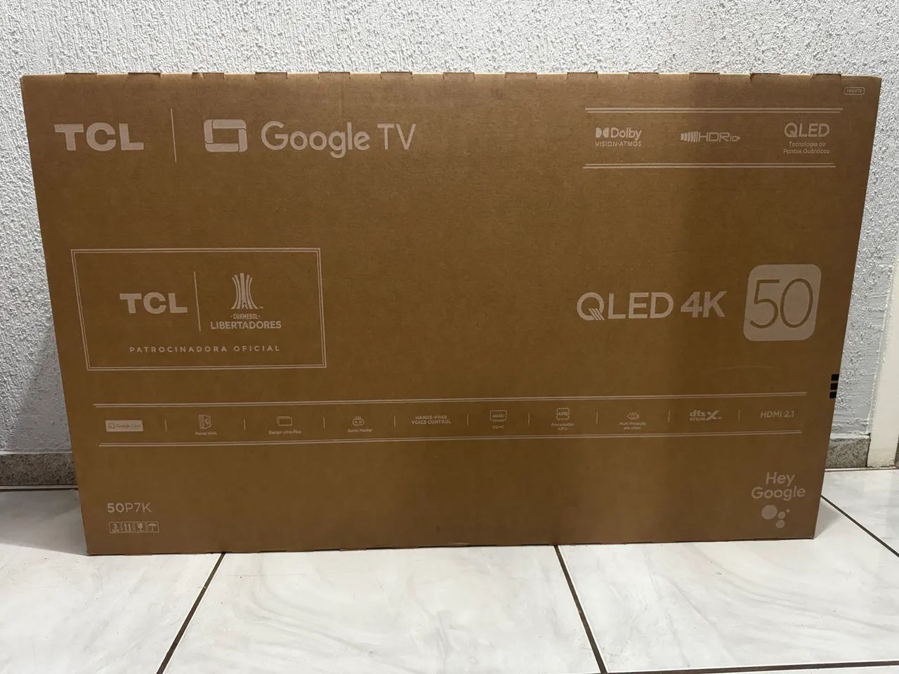 SMART TV TCL P7K  50 POLEGADAS NOVA NA CAIXA LACRADA - Foto 2