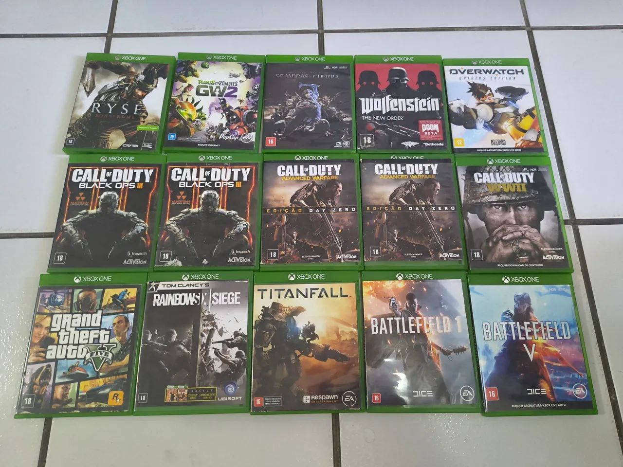 JOGOS XBOX ONE UNICO DONO
