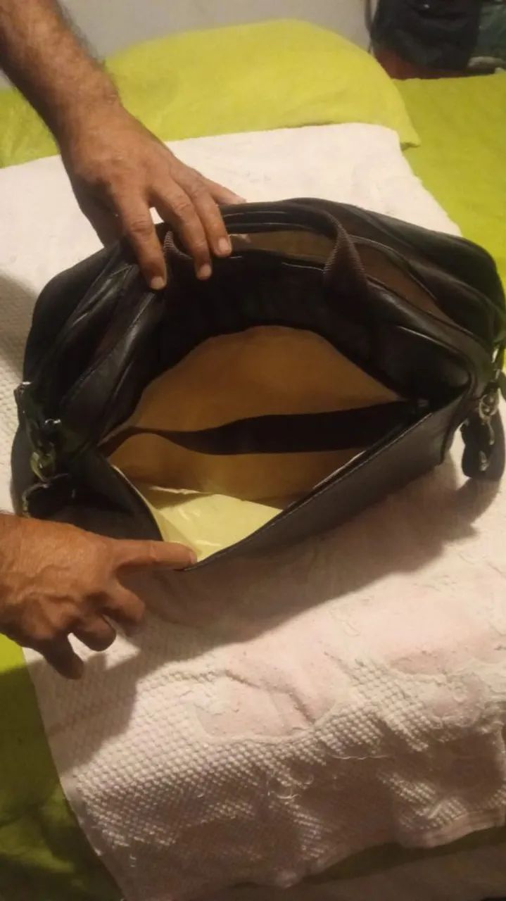 Bolsa em couro marca vestini  - Foto 2
