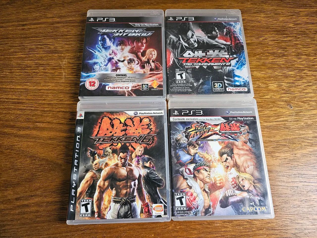 Coleção Jogos Tekken de PS3 
