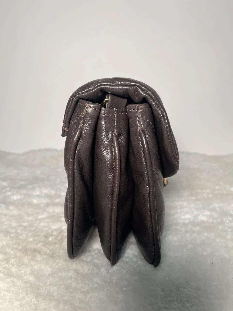 Bolsa metalassê em couro legítimo  - Foto 2