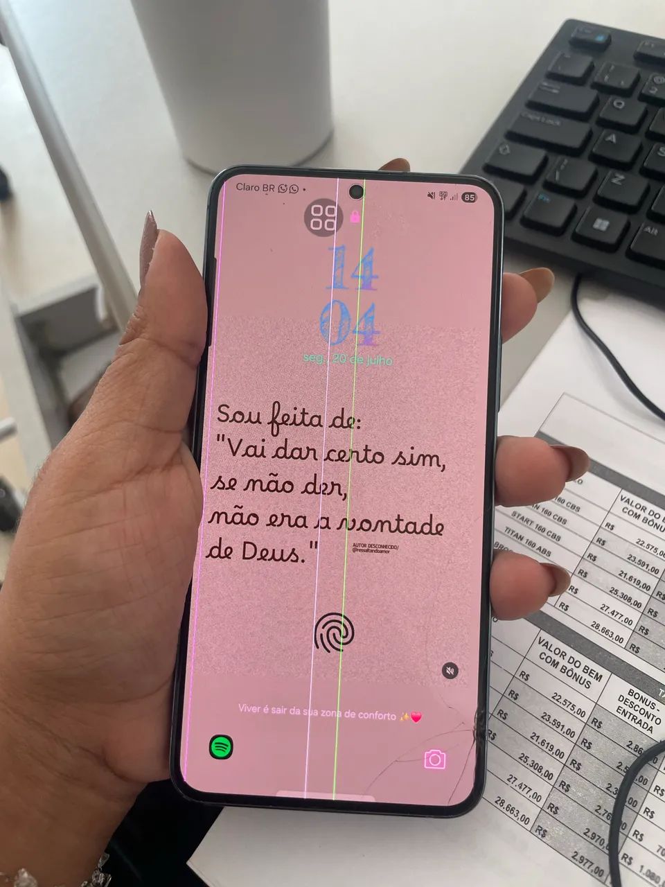 Vendo S22 com defeito 