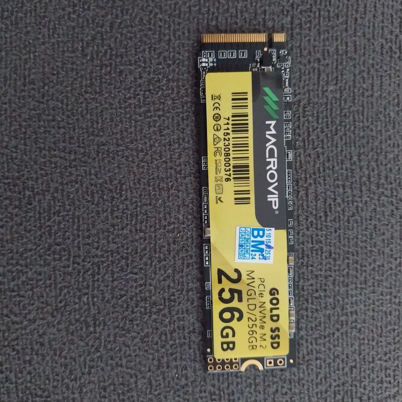 Ssd macrovip 256gb (usado)