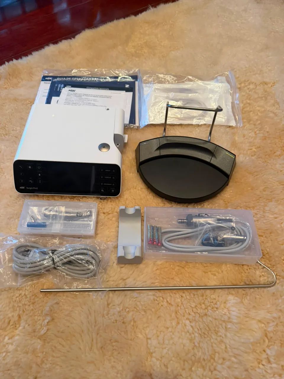 ? KIT NSK SURGIC PRO2 ÓPTICO COMPLETO - NOVO - Foto 3