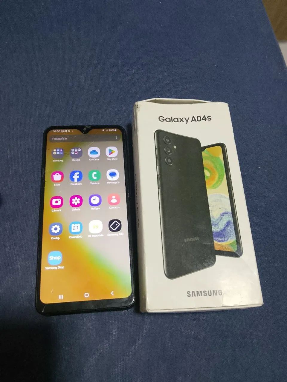 SAMSUNG A04S 64Gb TRINCADO FUNCIONANDO NORMALMENTE 