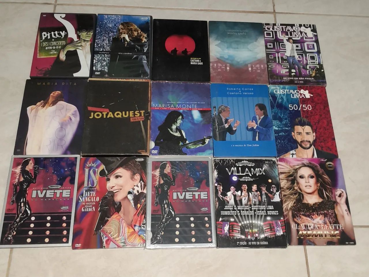 Dvds de shows - Pop,mpb,rock,sertanejo e axé - Foto 2